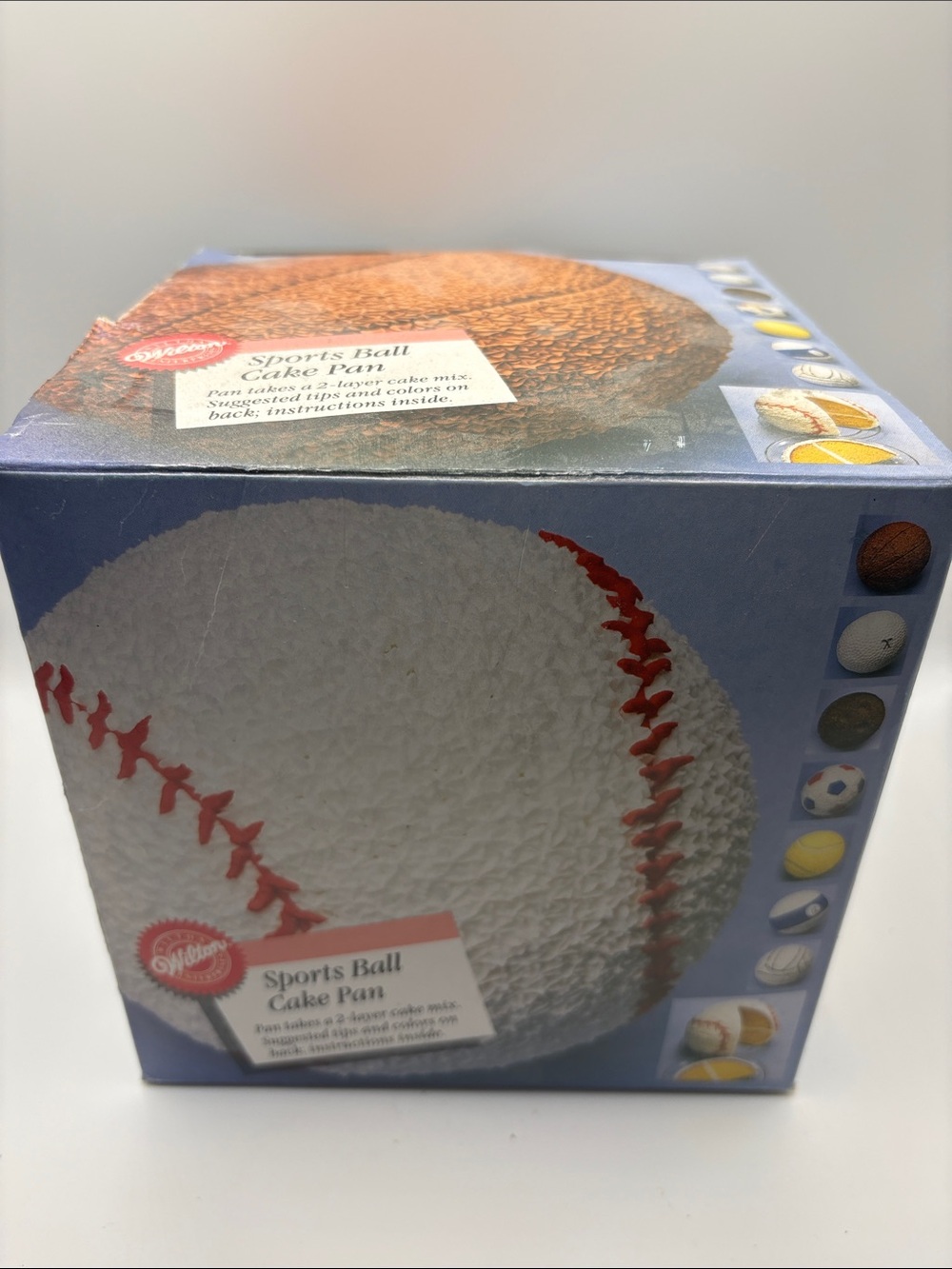 3 D Sports Ball Cake Pan. Wilton